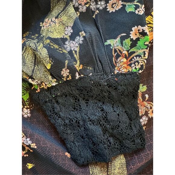 We are HAH Make It Double Reversible Dragonfly Robe Size M - Picture 3 of 6